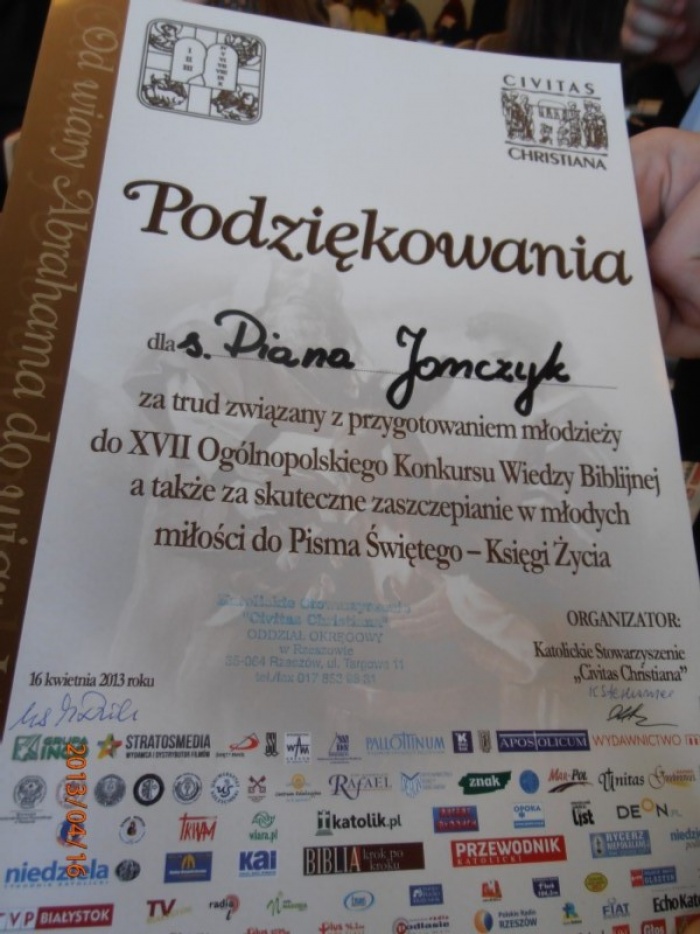 Konkurs Wiedzy Biblijnej