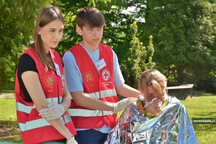 Eliminacje do XXXI Mistrzostw Pierwszej Pomocy PCK szkół średnich z powiatu jasielskiego.