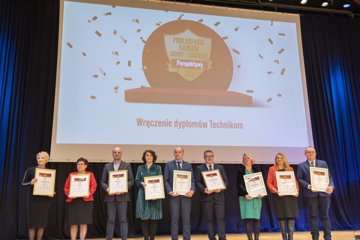Gala Podkarpackiego Rankingu Liceów i Techników Perspektywy 2023