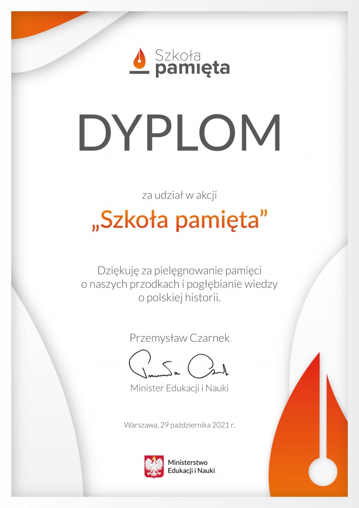 \"Szkoła pamięta\"