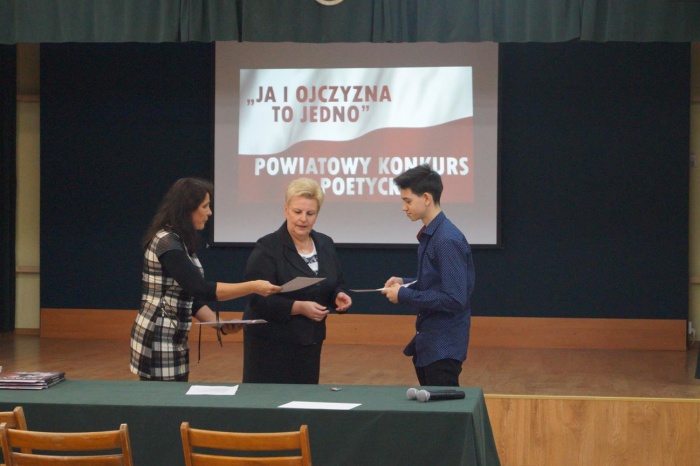 Powiatowy Konkurs Poetycki „Ja i ojczyzna to jedno”