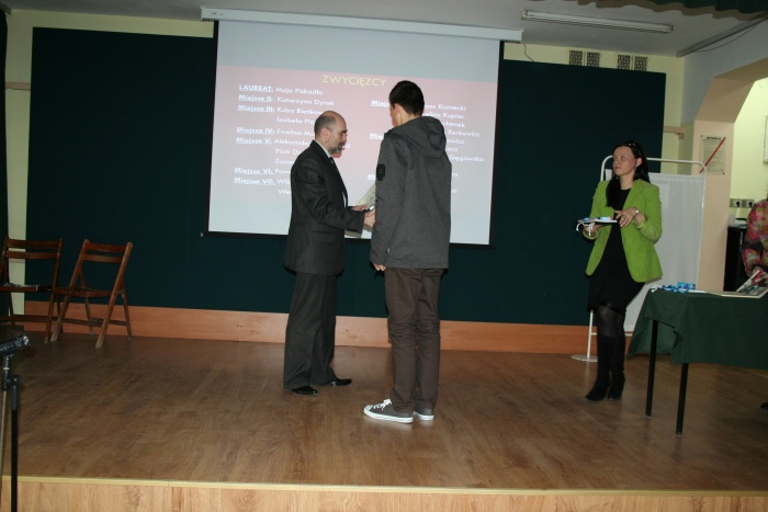 Rozdanie nagród on-the-roll 2014