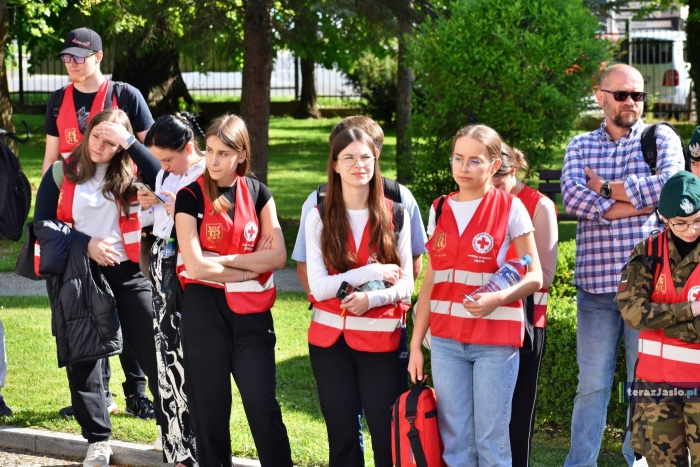 Eliminacje do XXXI Mistrzostw Pierwszej Pomocy PCK szkół średnich z powiatu jasielskiego.