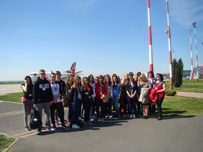 Turyści w Rzeszowie i Łańcucie