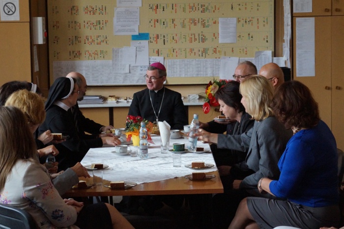 Wizyta biskupa Wątroby