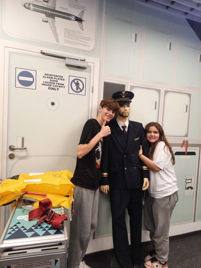 Wycieczka  zawodowa - Lotnisko Balice, wrzesień 2023