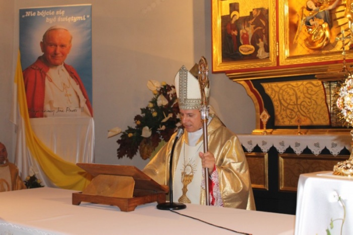 Reliwkie JP II w Jaśle