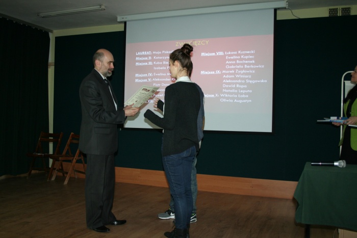 Rozdanie nagród on-the-roll 2014