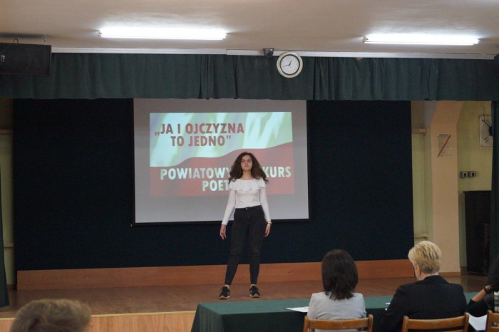 Powiatowy Konkurs Poetycki „Ja i ojczyzna to jedno”