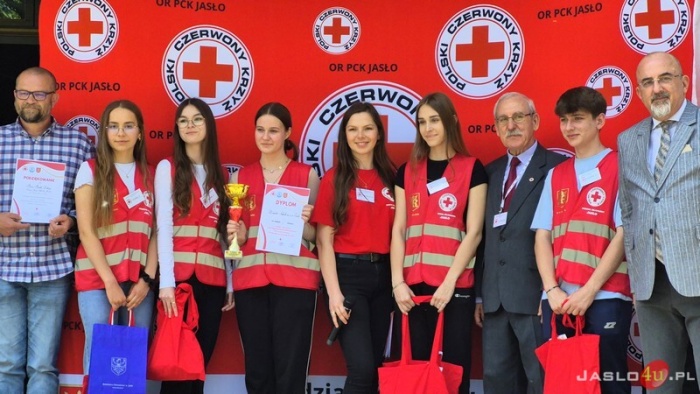 Eliminacje do XXXI Mistrzostw Pierwszej Pomocy PCK szkół średnich z powiatu jasielskiego.