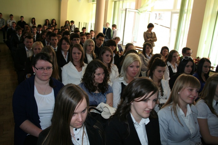 Pożegnanie maturzystów 2012