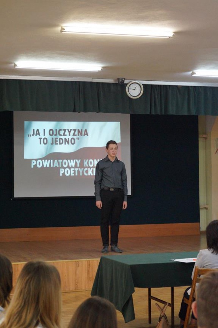 Powiatowy Konkurs Poetycki „Ja i ojczyzna to jedno”