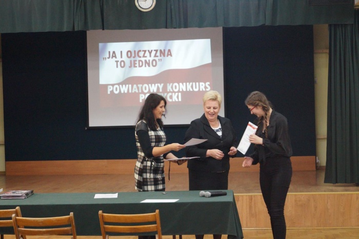 Powiatowy Konkurs Poetycki „Ja i ojczyzna to jedno”
