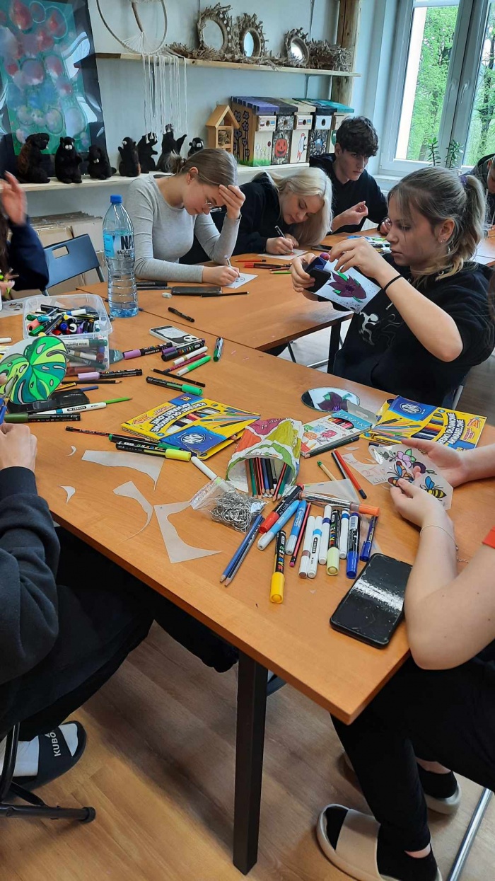Wycieczka zawodowa do Ośrodka Edukacji Ekologicznej w Ożennej 25-26.04.2024 r.
