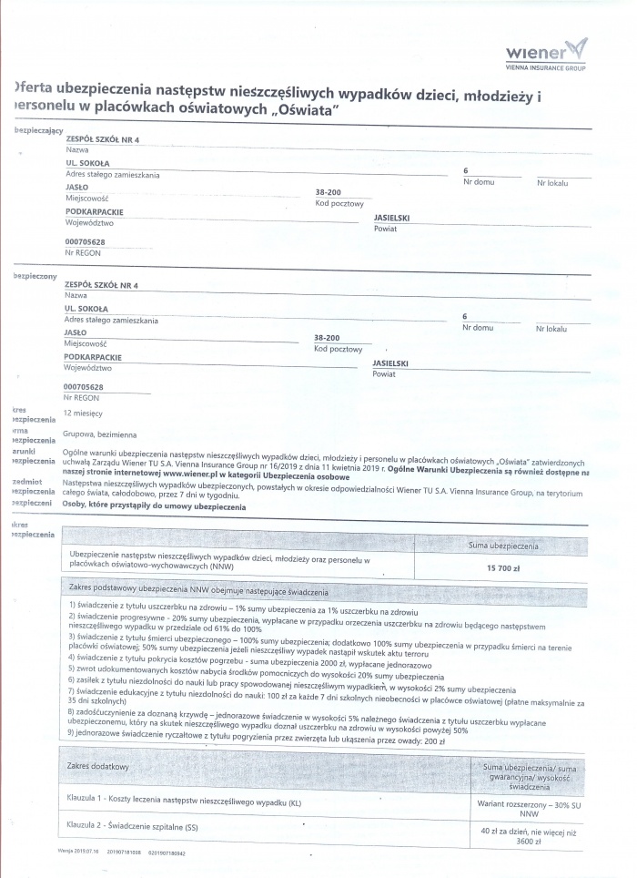 ubezpieczenie 2009/20