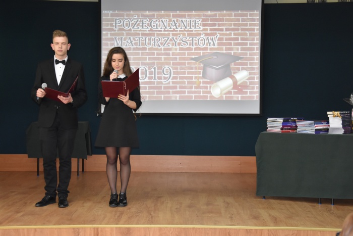 Pożegnanie maturzystów 2019