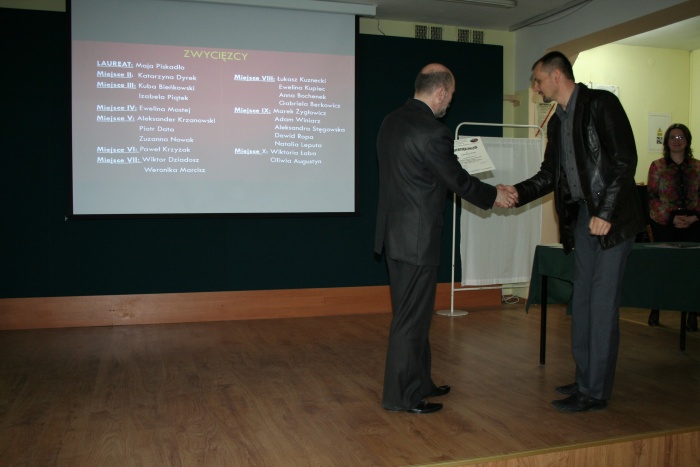 Rozdanie nagród on-the-roll 2014
