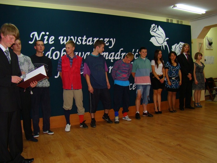 zakończenie roku szkolnego 2012