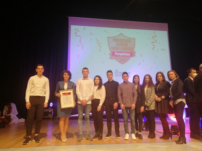 Gala Podkarpackiego Rankingu Liceów i Techników Perspektywy 2022 na Politechnice Rzeszowskiej