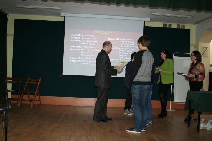 Rozdanie nagród on-the-roll 2014