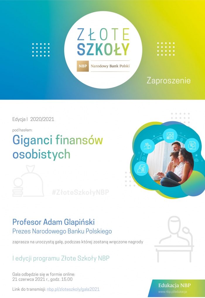 Gala Złotych Szkół NBP