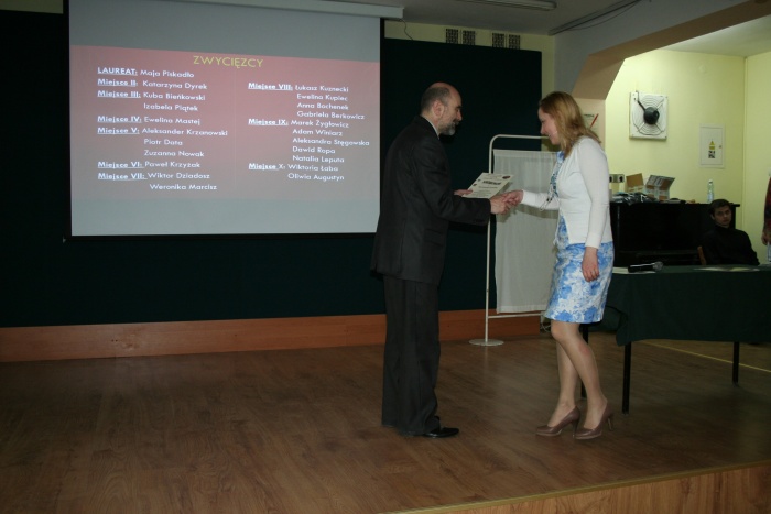 Rozdanie nagród on-the-roll 2014