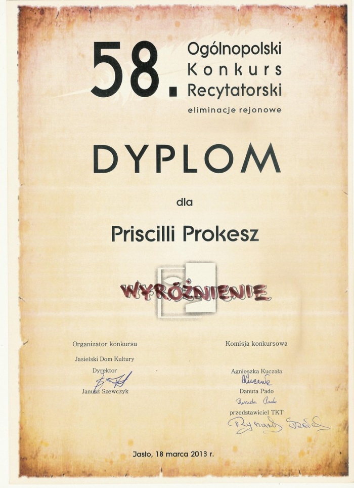 Konkurs recytatorski