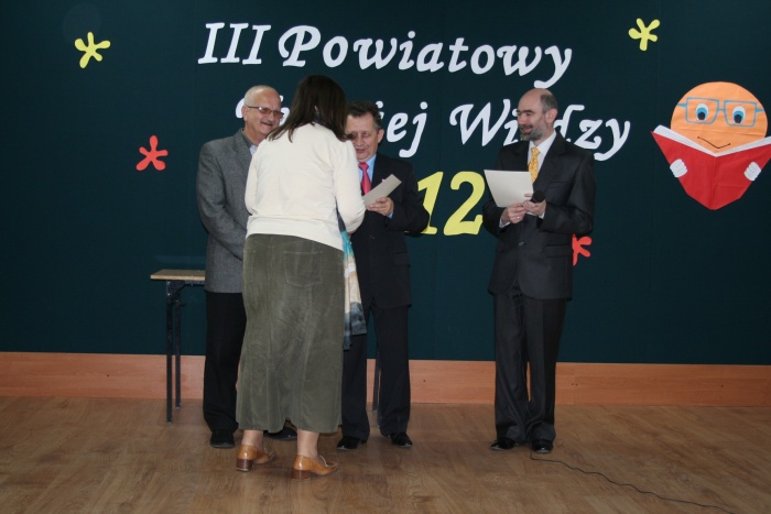 Turniej Wiedzy \"1 z 12\" 2012