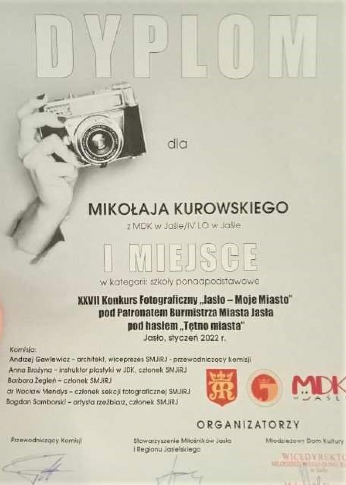 Sukcesy Mikołaja Kurowskiego