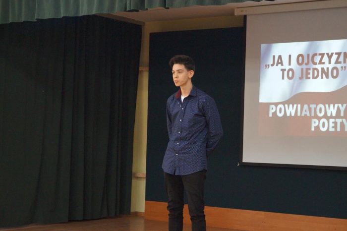 Powiatowy Konkurs Poetycki „Ja i ojczyzna to jedno”