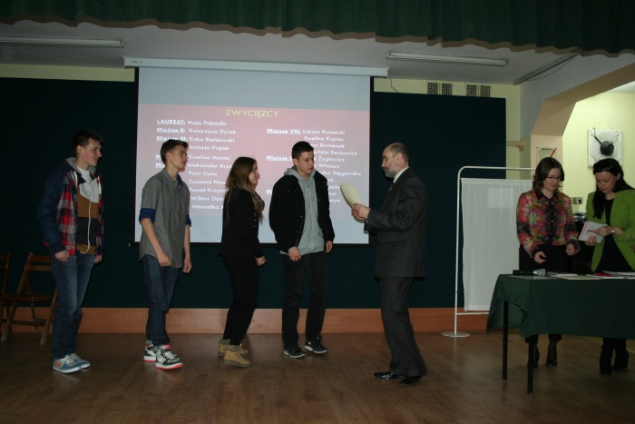 Rozdanie nagród on-the-roll 2014