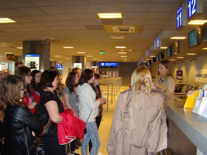 Turyści w Rzeszowie i Łańcucie