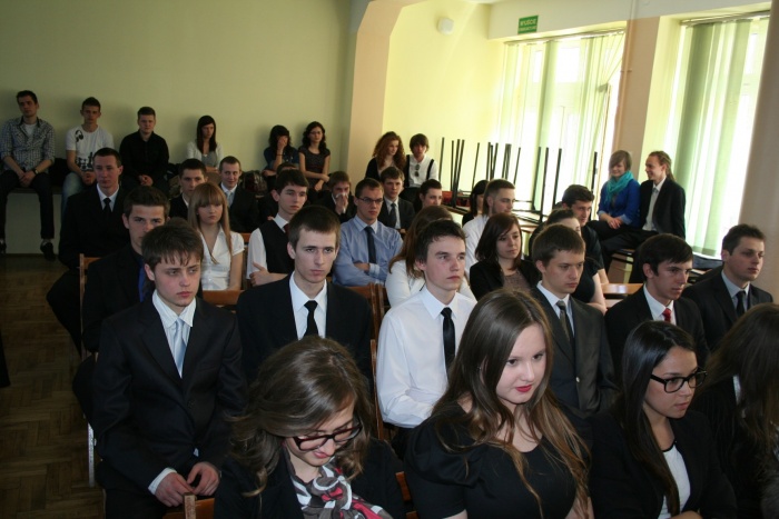 Pożegnanie maturzystów 2012