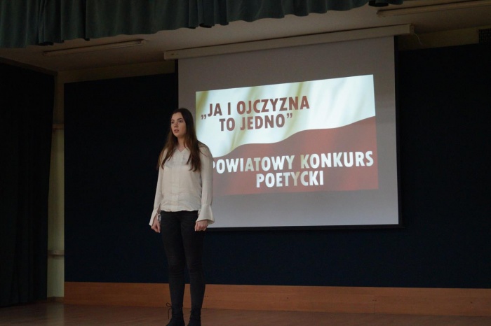 Powiatowy Konkurs Poetycki „Ja i ojczyzna to jedno”