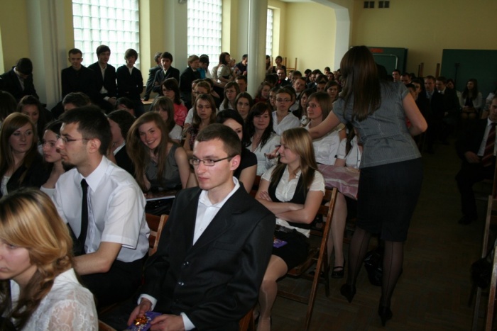 Pożegnanie maturzystów 2011