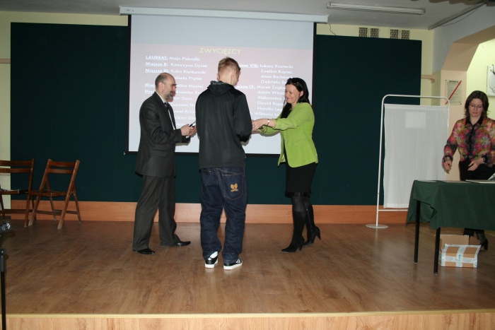 Rozdanie nagród on-the-roll 2014