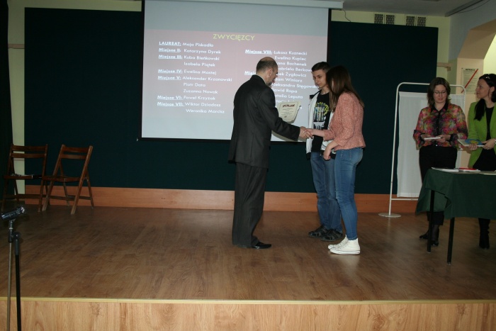 Rozdanie nagród on-the-roll 2014