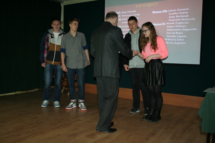 Rozdanie nagród on-the-roll 2014