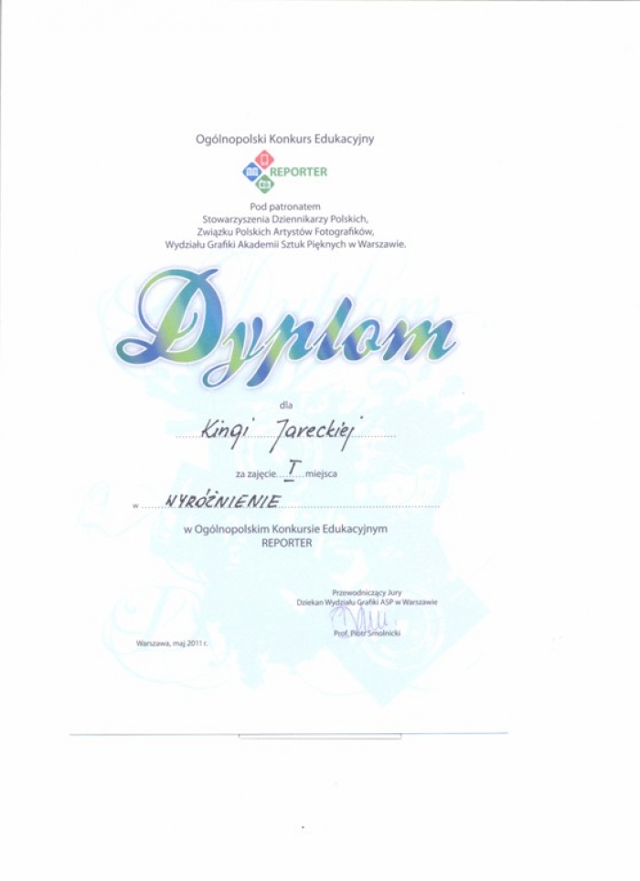 Konkurs Edukacyjny \"Reporter\"