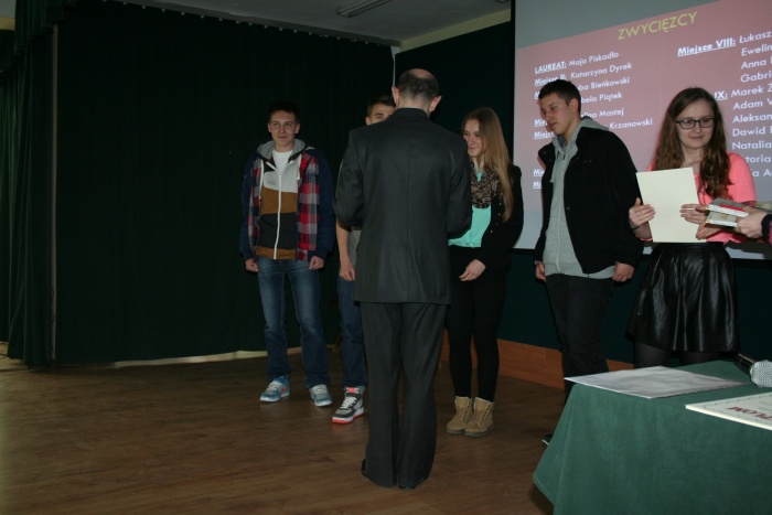 Rozdanie nagród on-the-roll 2014