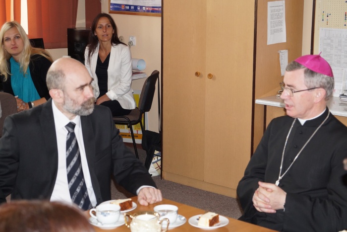 Wizyta biskupa Wątroby