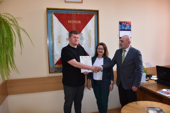 Sukces Kamila Budziaka w X Jubileuszowym Ogólnopolskim Konkursie o ks. Stanisławie Konarskim