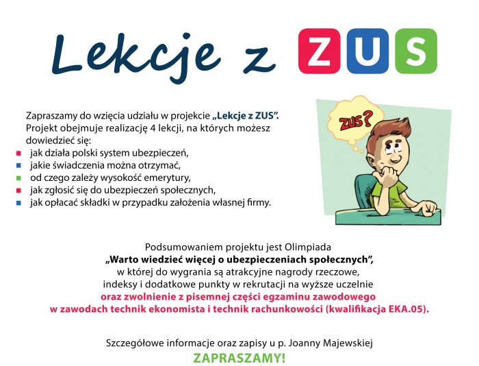 Lekcje z ZUS