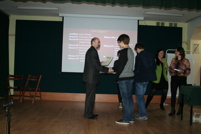 Rozdanie nagród on-the-roll 2014