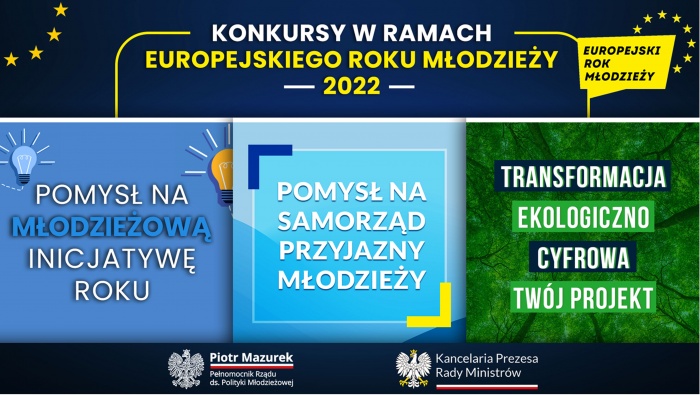 Konkursy związane z Europejskim Rokiem Młodzieży