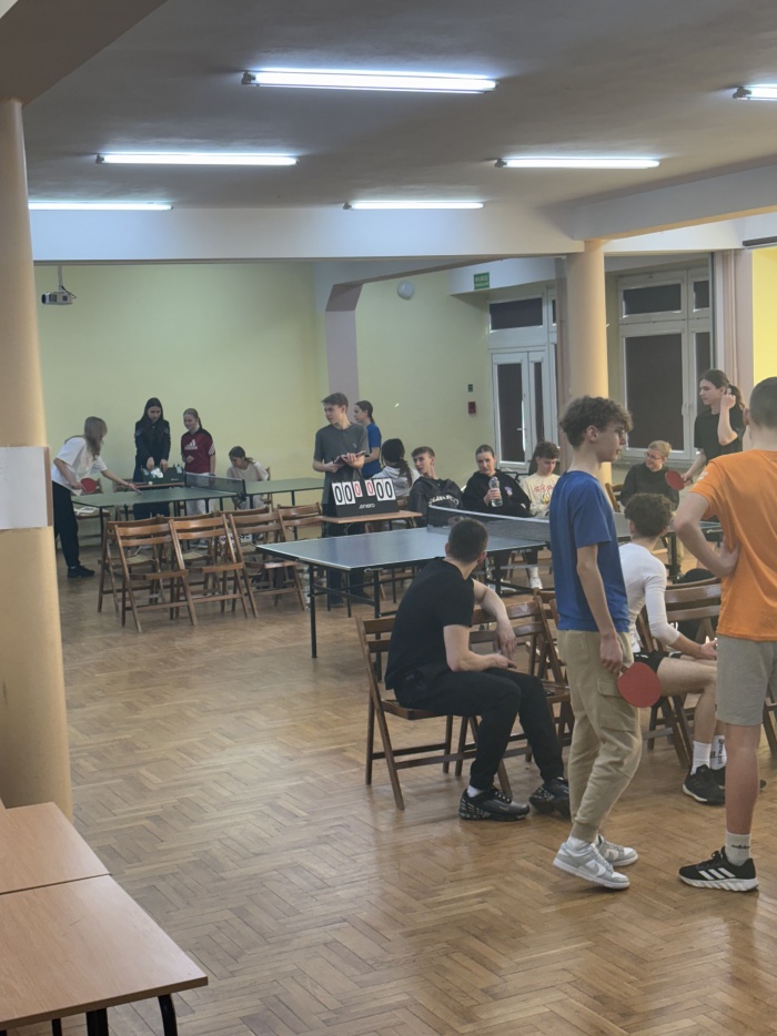 Szkolny Turniej Tenisa Stołowego