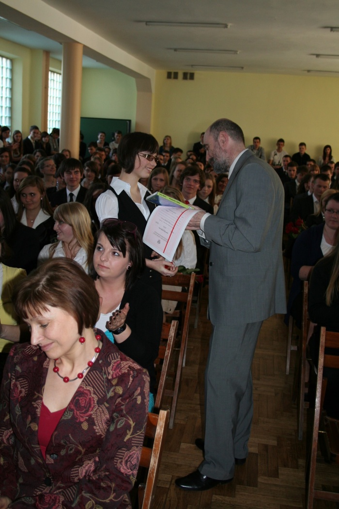 Pożegnanie maturzystów 2012