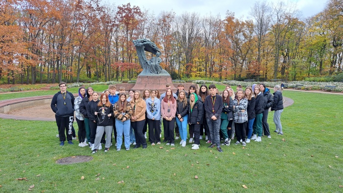 Wycieczka do Warszawy w ramach programu \"Poznaj Polskę\"