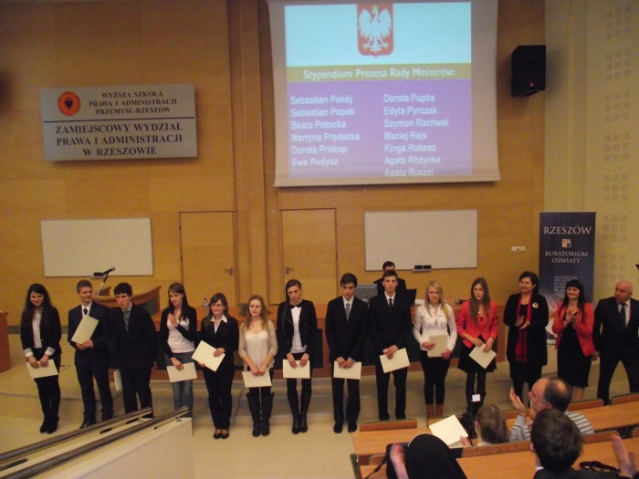 Stypendyści PRM 2013