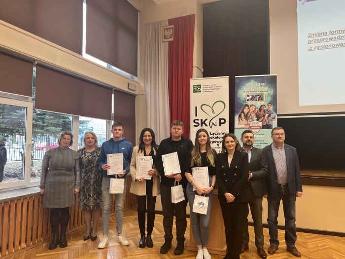 Wysokie lokaty naszych uczniów w finale Podkarpackiego Turnieju Szkół Ekonomicznych \"Finanse w pigułce\"